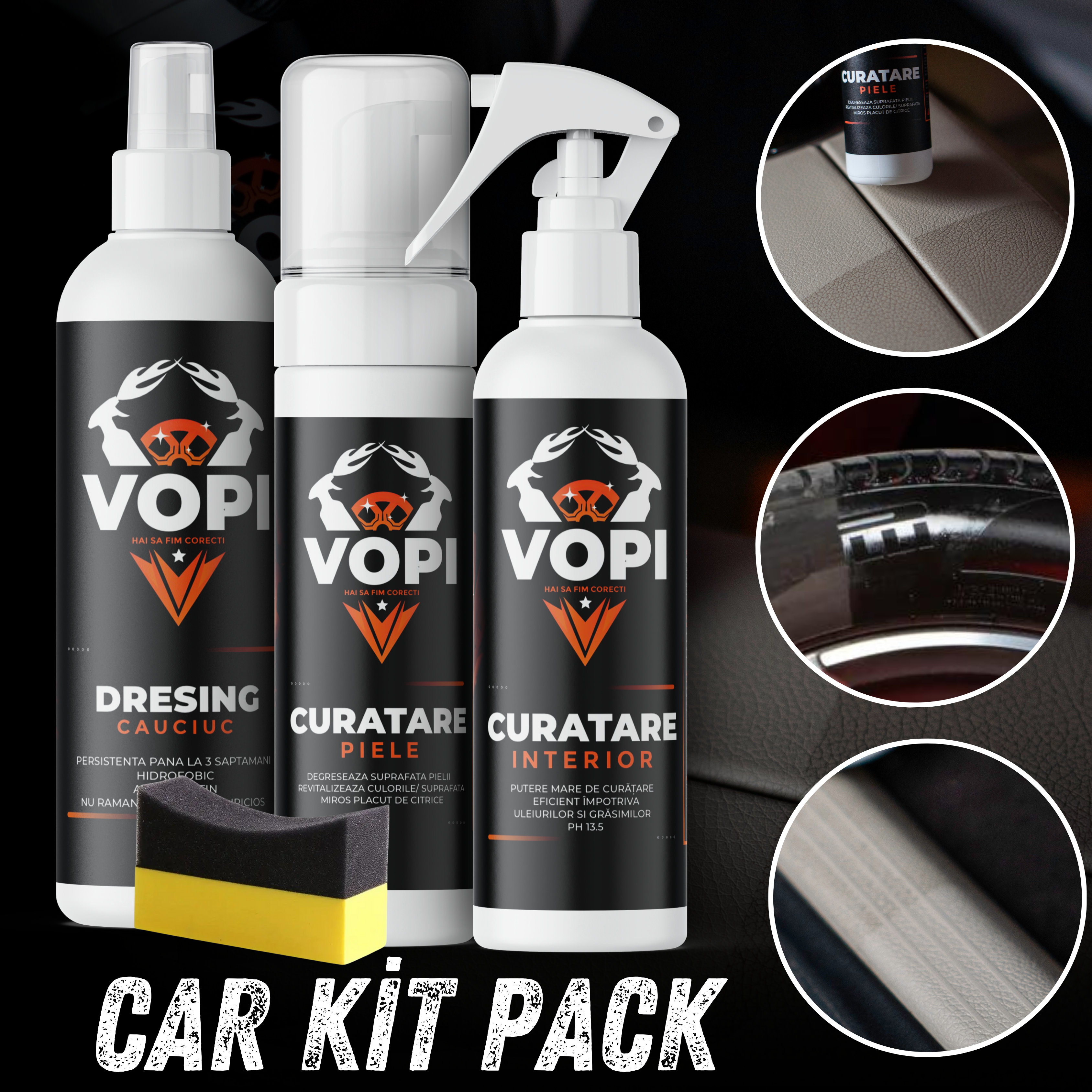 CAR KIT PACK 3 Produs Profesionale si Livrare Gratuită