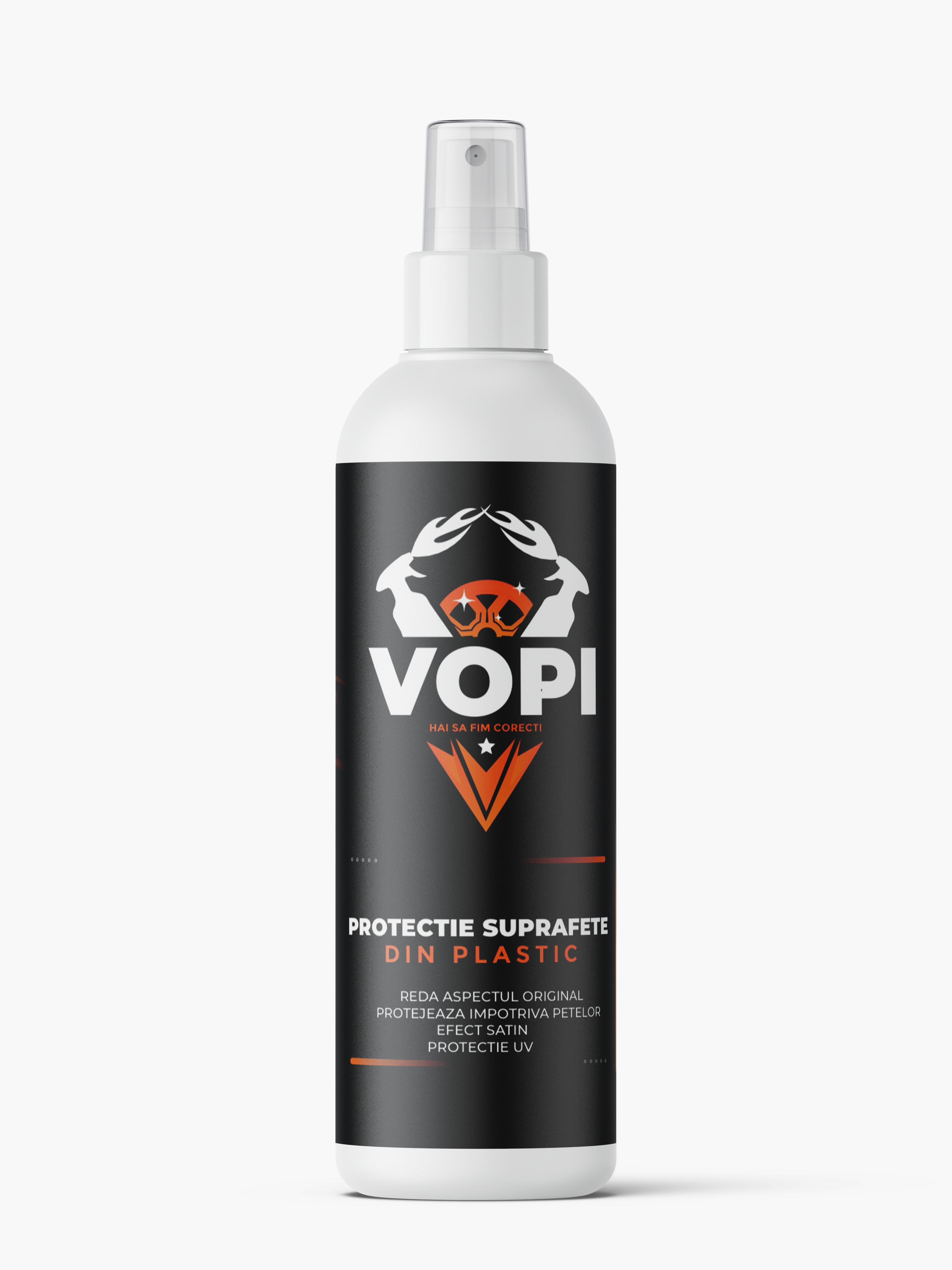 Solutie Protectie Suprafete din Plastic 250 ml